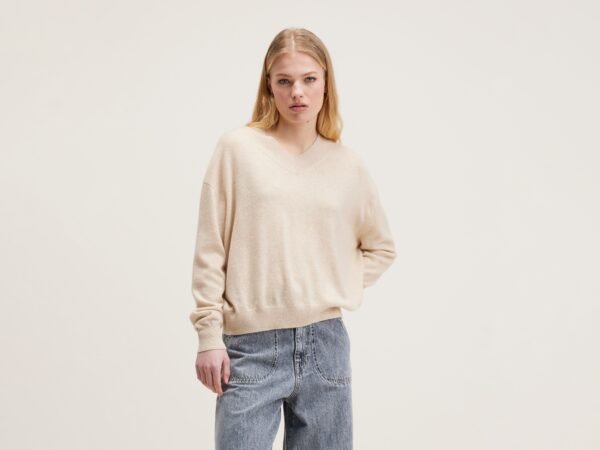 Ramona Cashmere Knit Oat