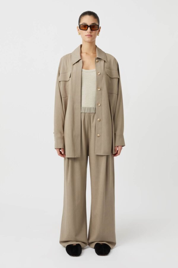 Evangeline Shirt Pale Grey