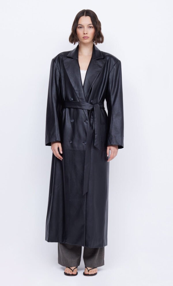 Zia Trench Black